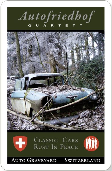 Autofriedhof Gürbetal/Schweiz - Quartett — Classic Cars · Rust in Peace