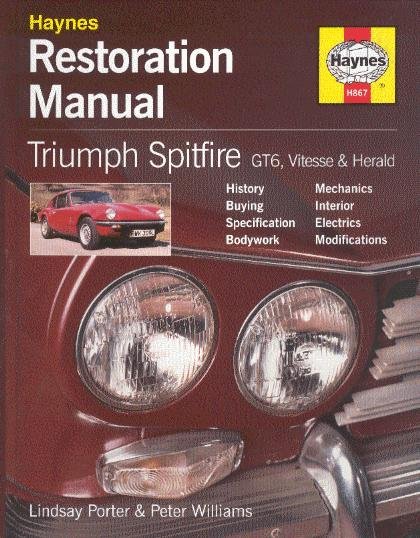 Triumph Spitfire · GT6 · Vitesse · Herald — Haynes Restoration Manual