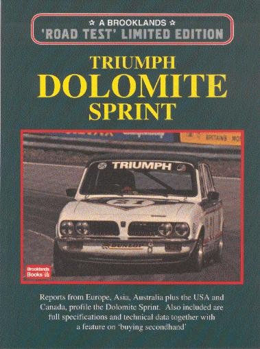 Triumph Dolomite Sprint — Brooklands Road Test Limited Edition