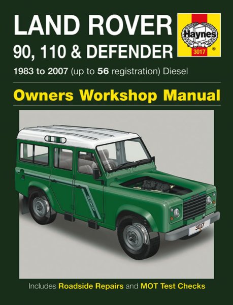 Land Rover 90 110 Defender · 1983-2007 — Haynes Owners Workshop Manual