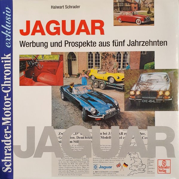 Jaguar — Werbung und Prospekte aus fünf Jahrzehnten