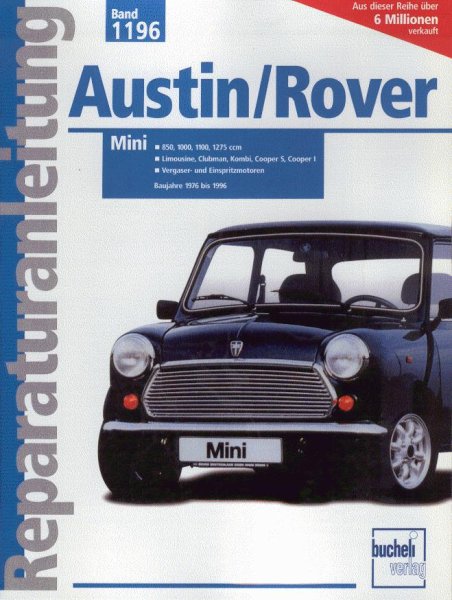 Austin/Rover Mini · 1976-1996 — Reparaturanleitung Band 1196