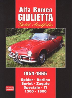 Alfa Romeo Giulietta 1954-1965 — Brooklands Gold Portfolio